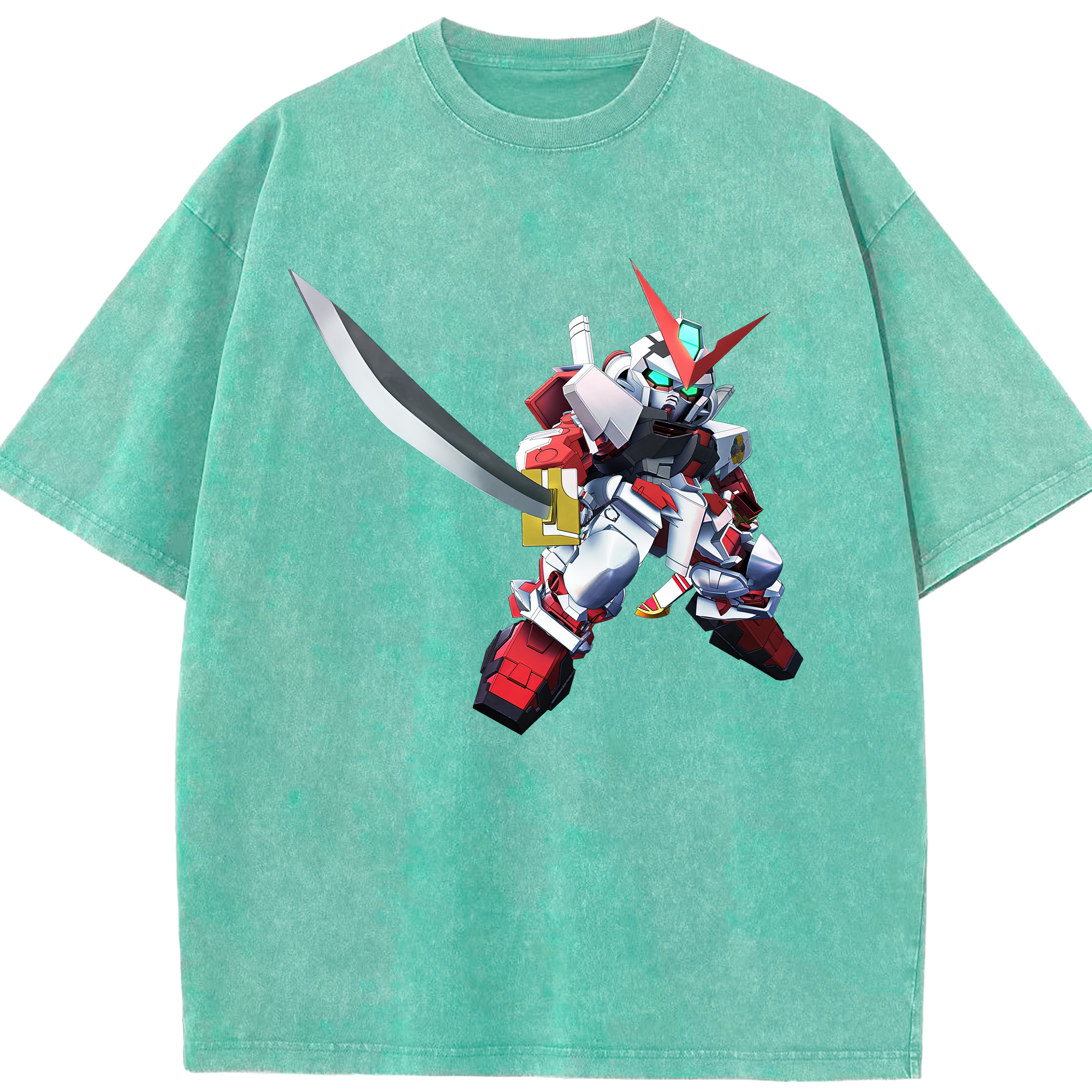 （画像用） 機動戦士ガンダム Mobile Suit Gundam 綿100% ヴィンテージ風 半袖Tシャツ（フロントプリント）